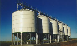 Elevated Silos